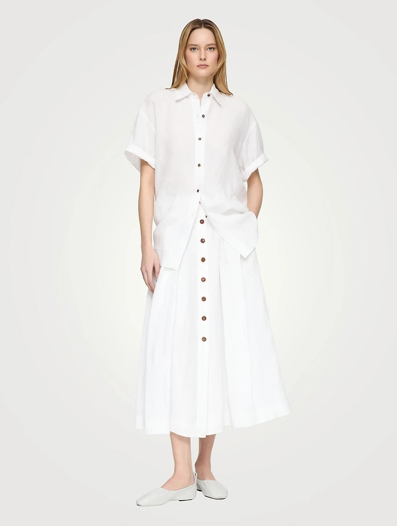 Gemma Cloth Voile Shirt