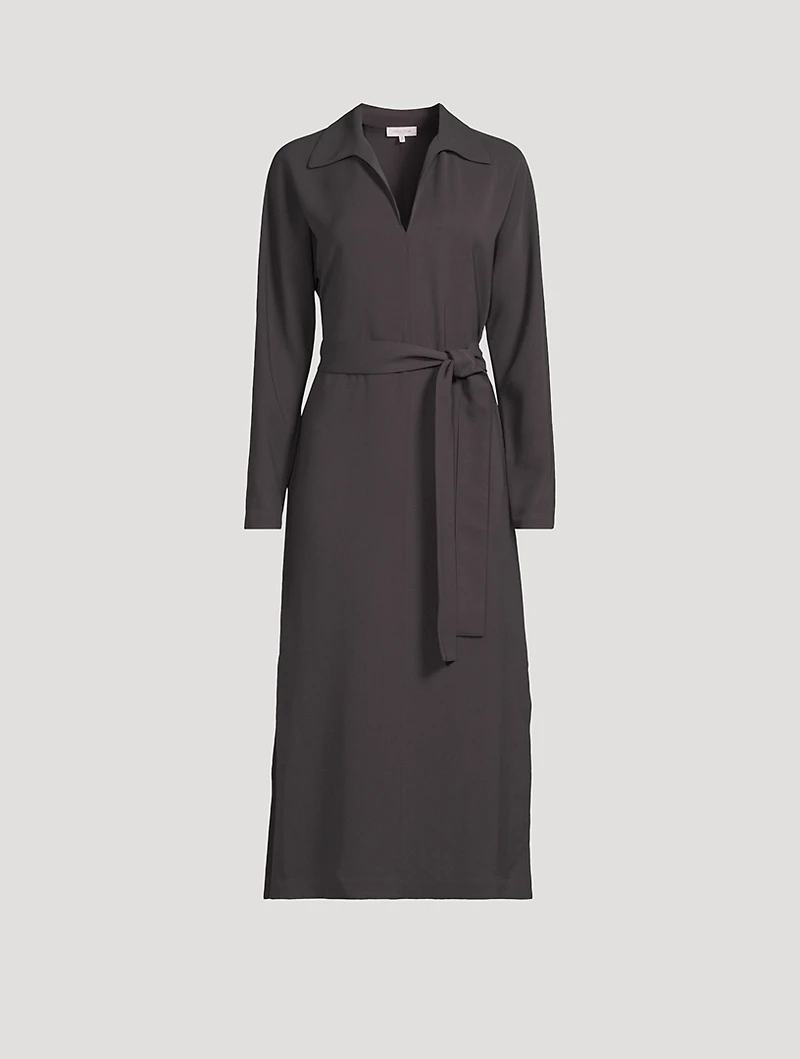 Belted Polo Dress