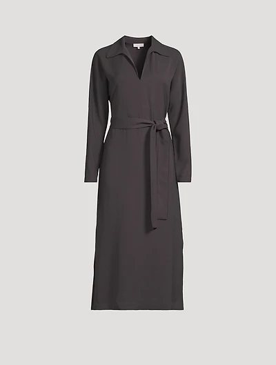Belted Polo Dress