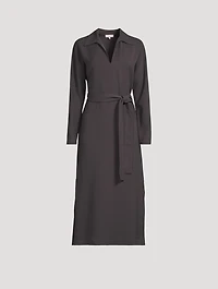 Belted Polo Dress