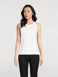 Ribbed Racerback Tank Top
