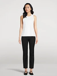 Ribbed Racerback Tank Top