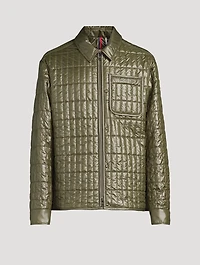 Madiere Quilted Padded Shirt Jacket