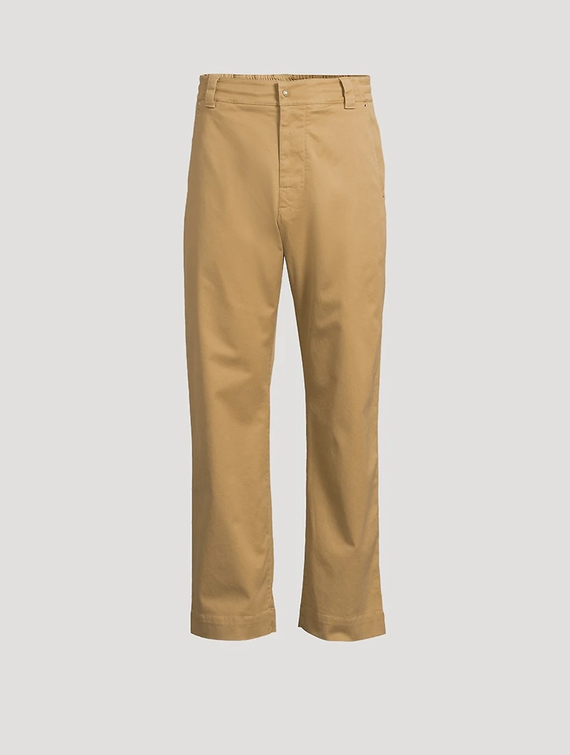 Cotton Gabardine Pants