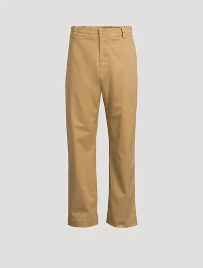 Cotton Gabardine Pants