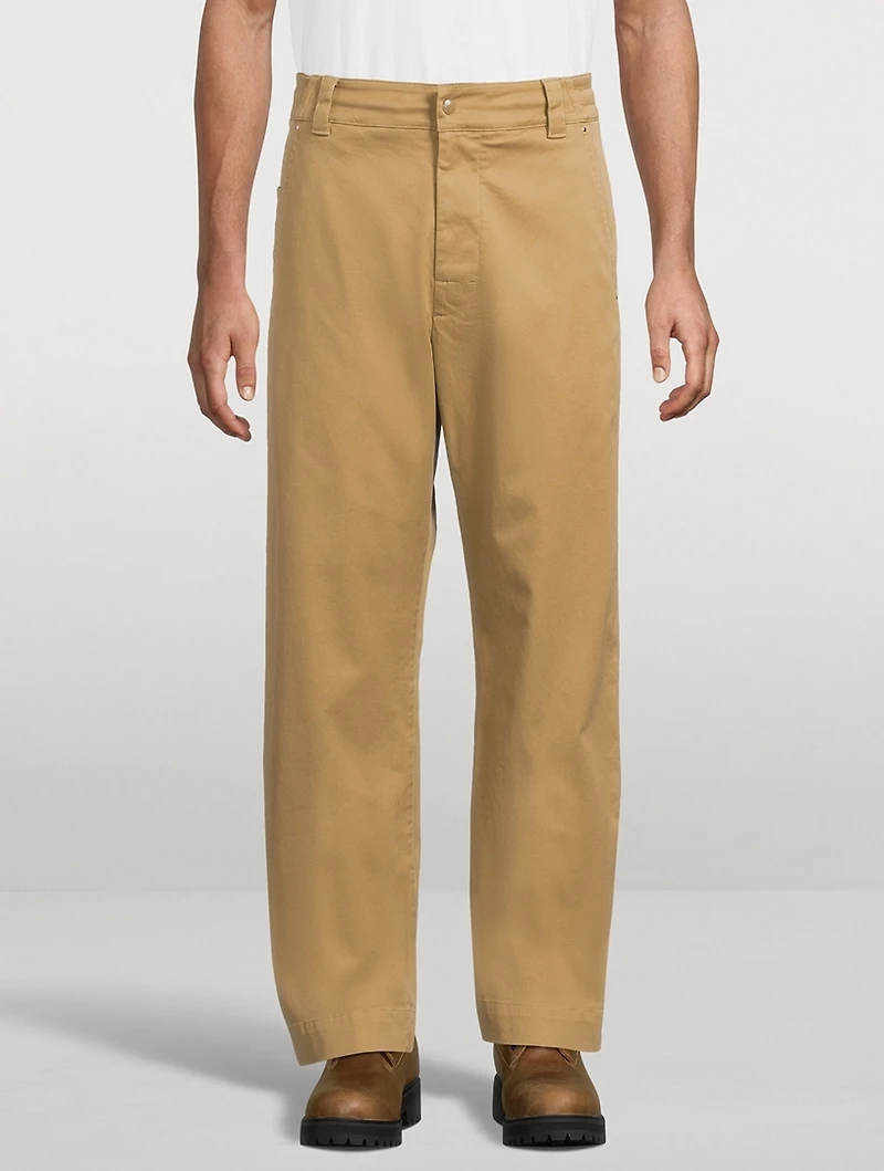 Cotton Gabardine Pants