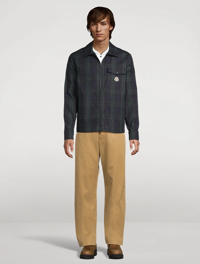 Cotton Gabardine Pants