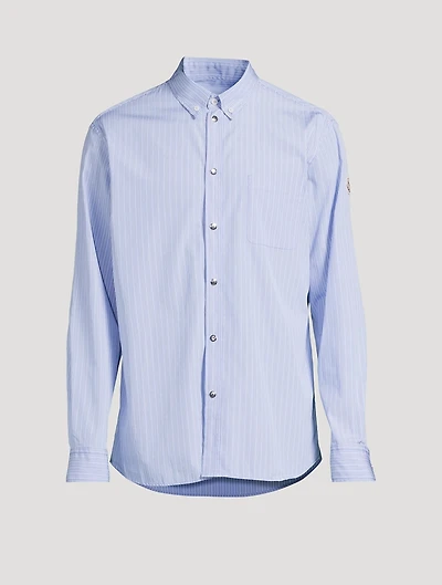 Cotton Oxford Shirt Striped Print