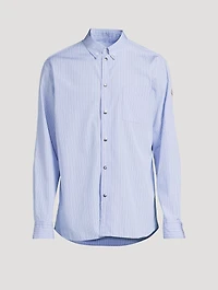 Cotton Oxford Shirt Striped Print