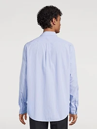 Cotton Oxford Shirt Striped Print