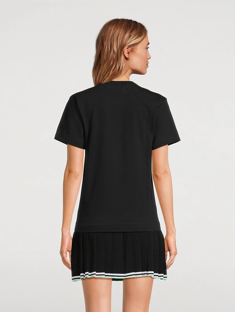 Double Heart Patch T-Shirt
