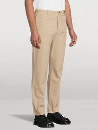 Sand Cotton Poplin Chinos