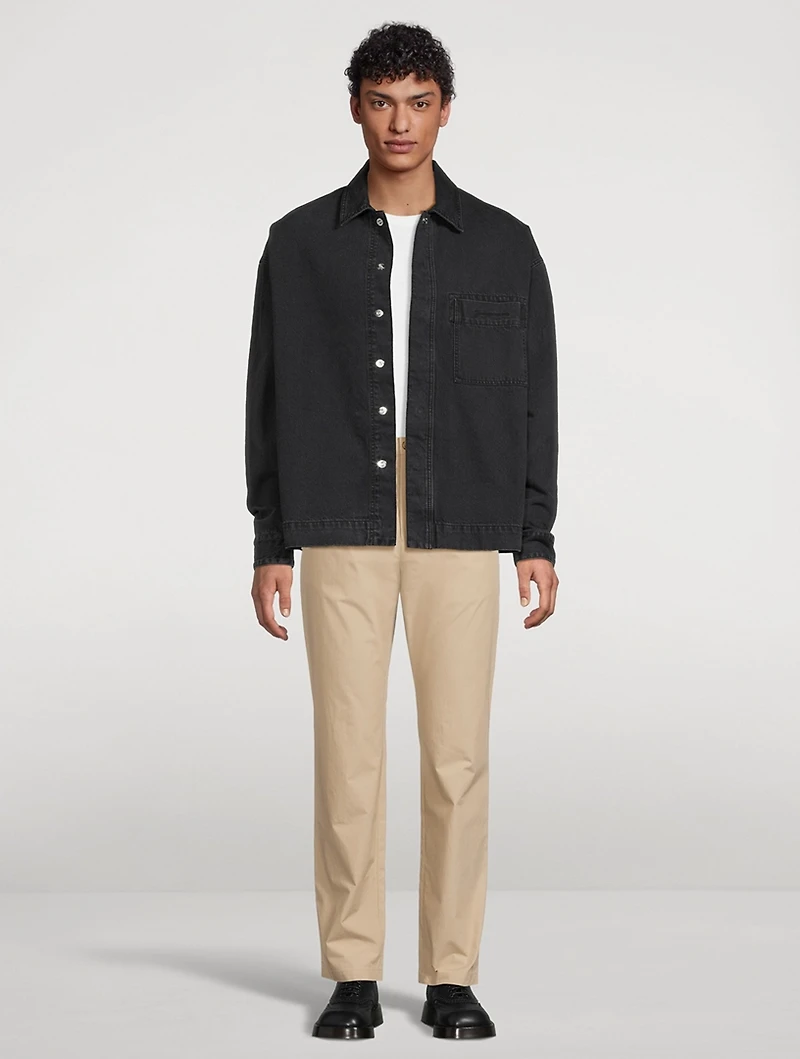 Sand Cotton Poplin Chinos