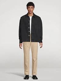 Sand Cotton Poplin Chinos