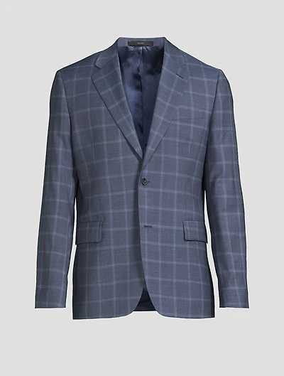 Check Wool Jacket