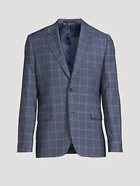 Check Wool Jacket