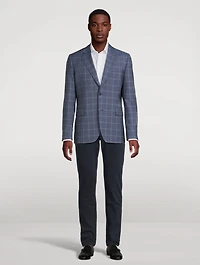 Check Wool Jacket