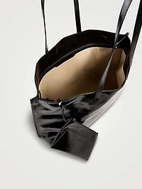 Medium Ai Patent Leather Shoulder Bag