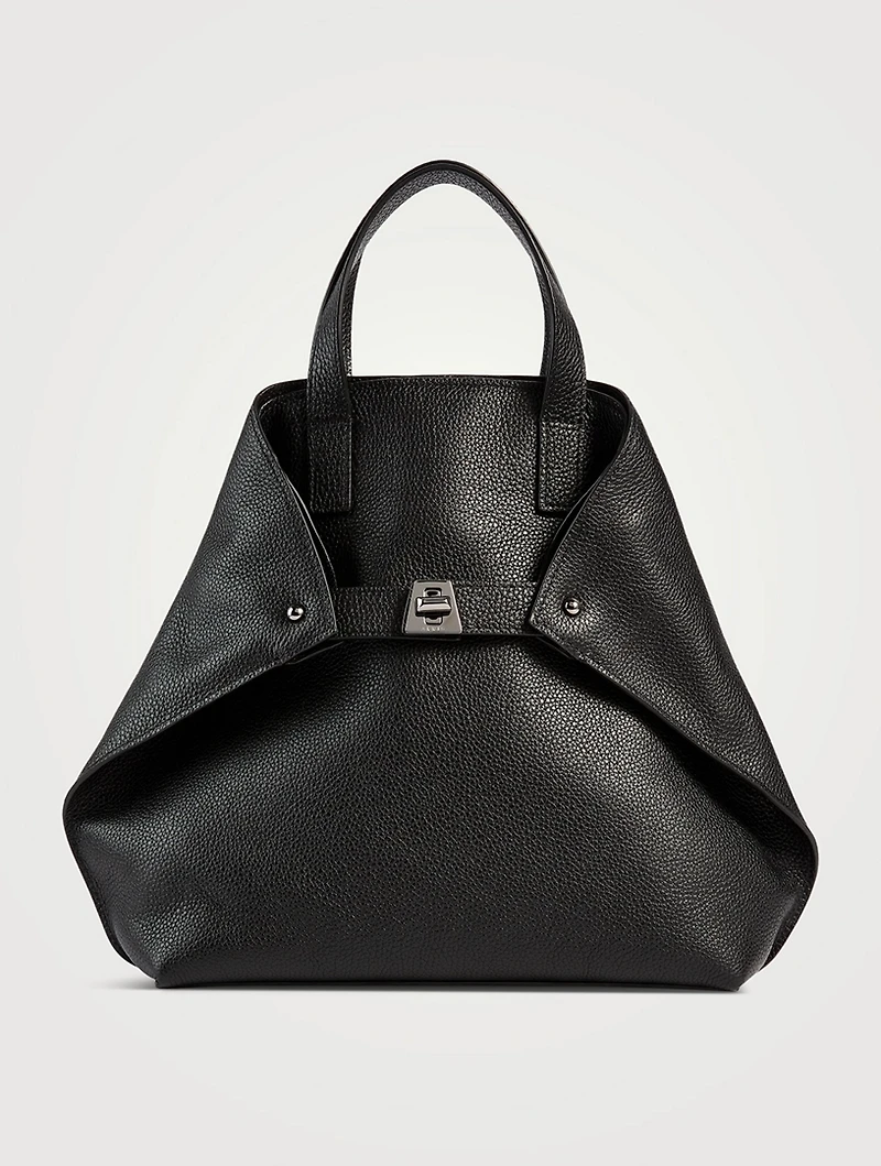 Small Ai Leather Backpack