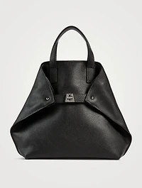 Small Ai Leather Backpack