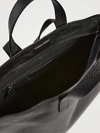 Small Ai Leather Backpack