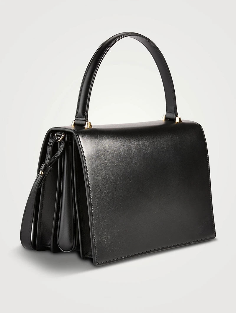 Medium Alice Leather Top Handle Bag