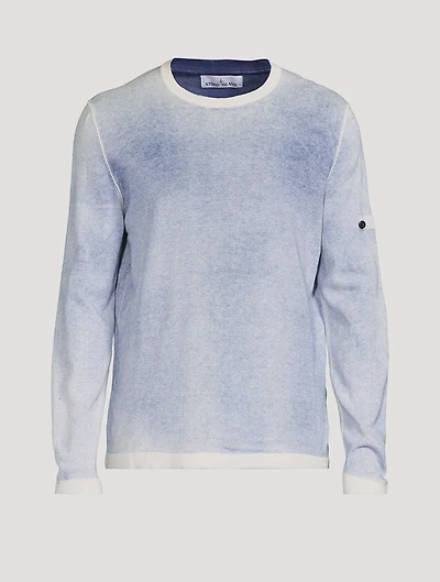 Vintage Stone Island Spray-Effect Sweater