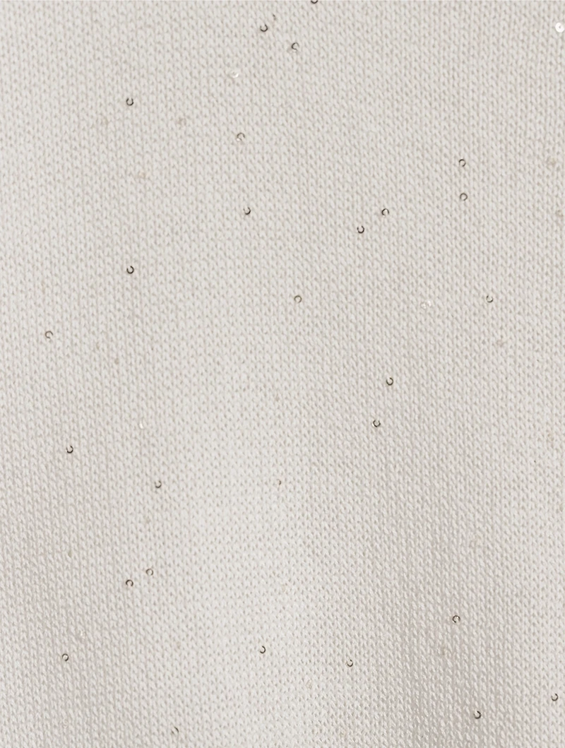 Sequin Knit Sweater