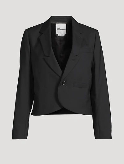 Tropical Wool Blazer