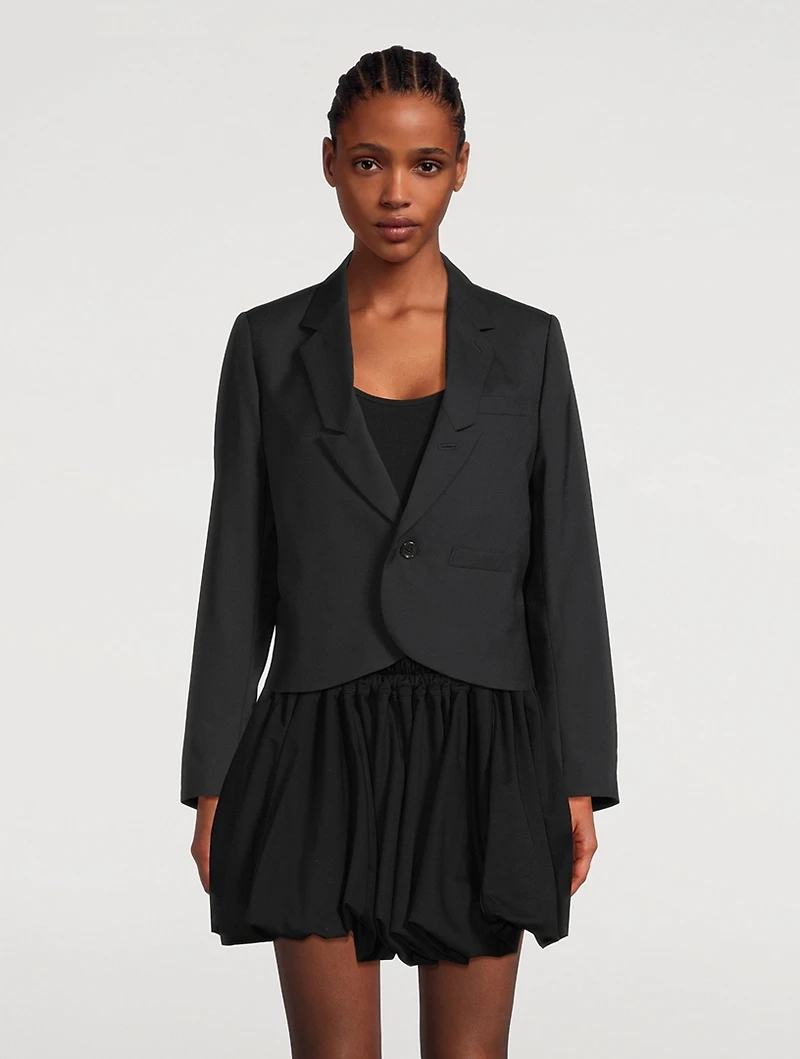 Tropical Wool Blazer