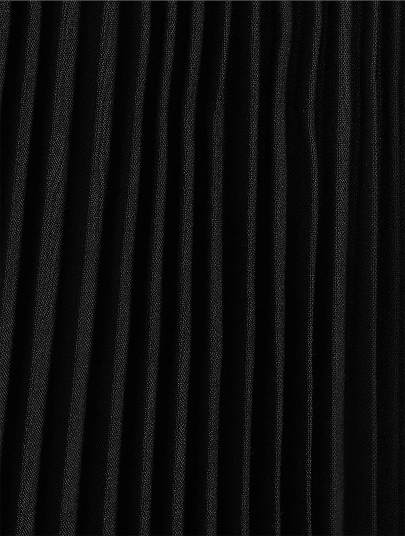 Pleated Midi Skirt