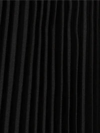 Pleated Midi Skirt