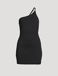 Leme Asymmetric Mini Dress