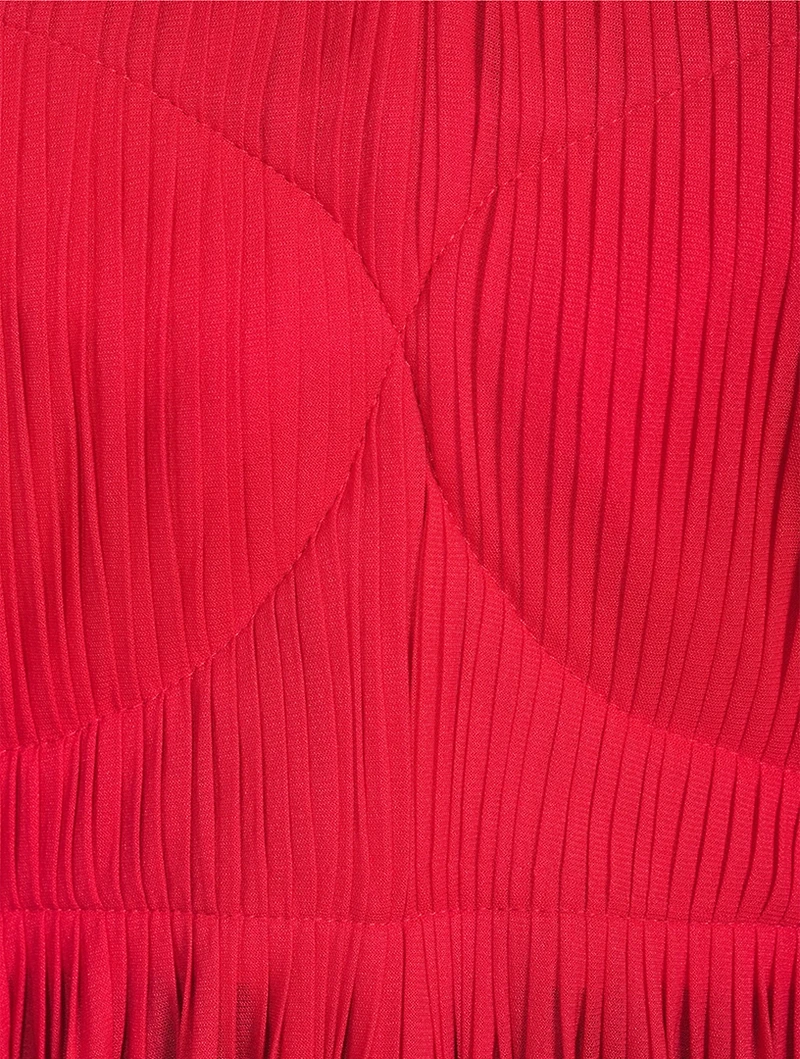 Rumi Pleated Jersey Dress