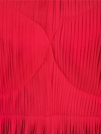 Rumi Pleated Jersey Dress
