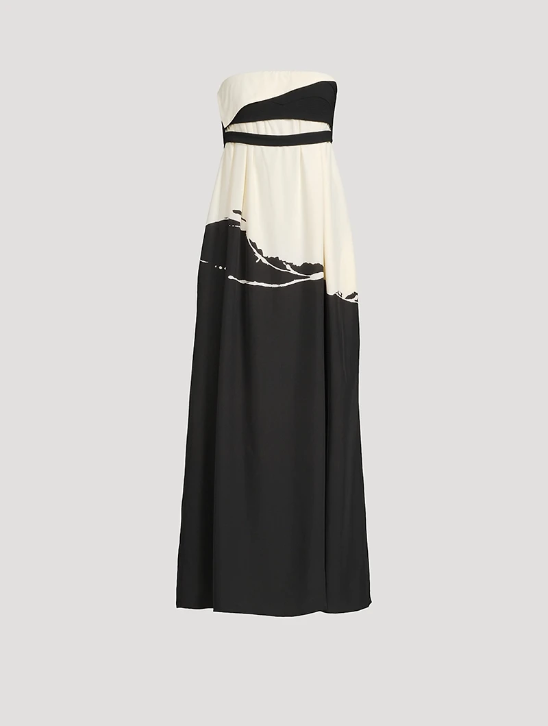 Ophelia Printed Maxi Dress