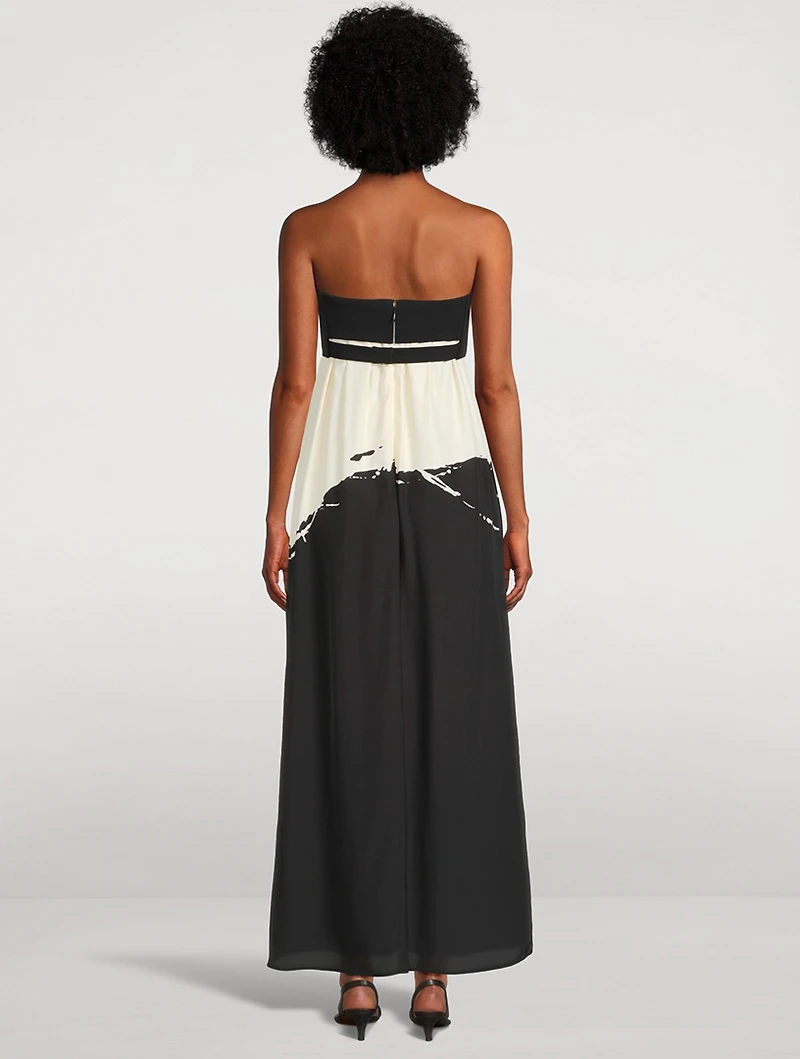 Ophelia Printed Maxi Dress