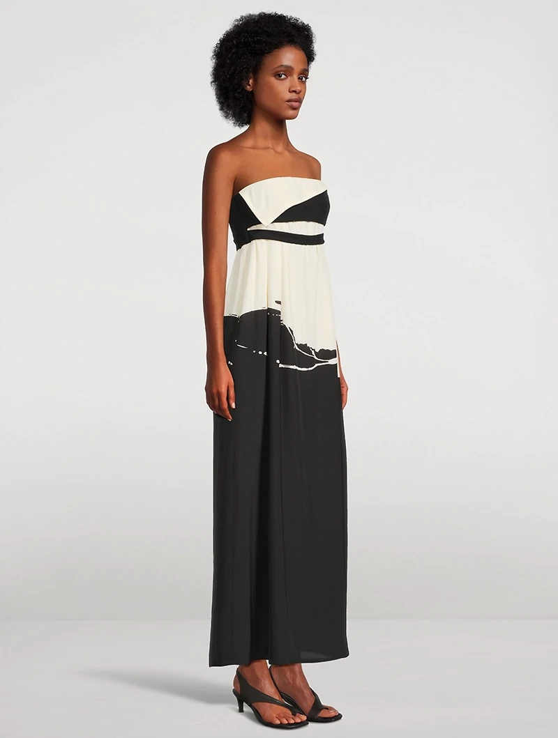 Ophelia Printed Maxi Dress