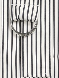Viola Belted Shirt Dress Stripe Print