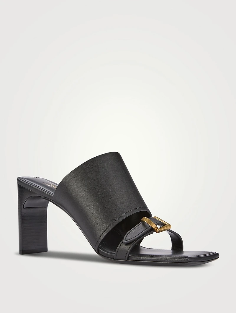 Bel Air Leather Mules