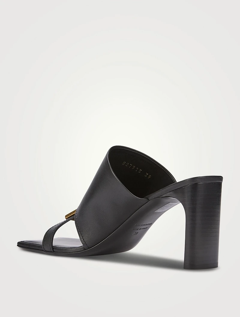 Bel Air Leather Mules