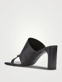 Bel Air Leather Mules