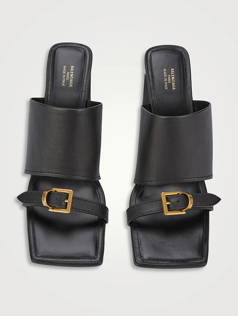 Bel Air Leather Mules