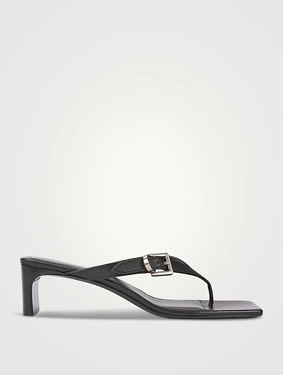 Bel Air Leather Thong Sandals
