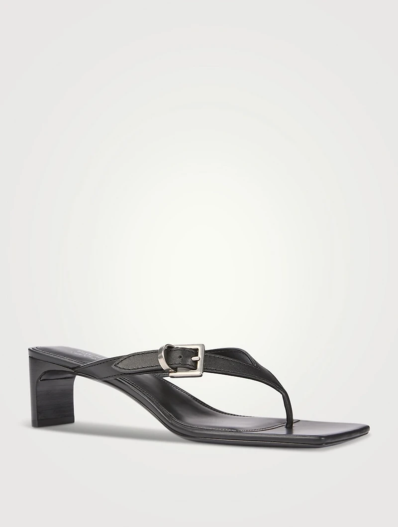 Bel Air Leather Thong Sandals