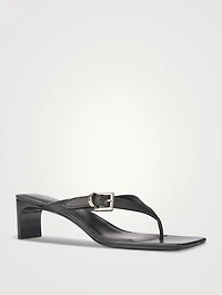Bel Air Leather Thong Sandals