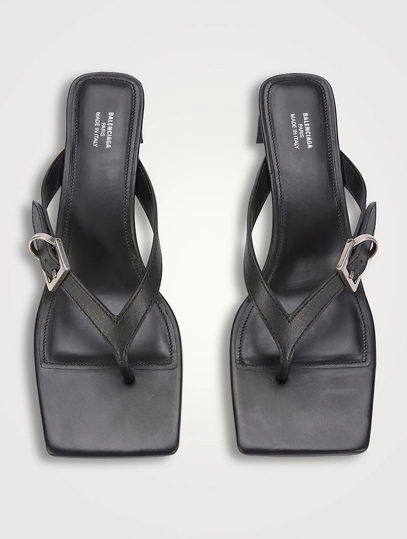 Bel Air Leather Thong Sandals