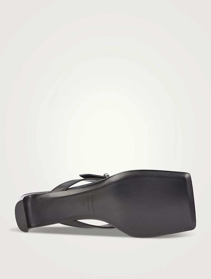 Bel Air Leather Thong Sandals