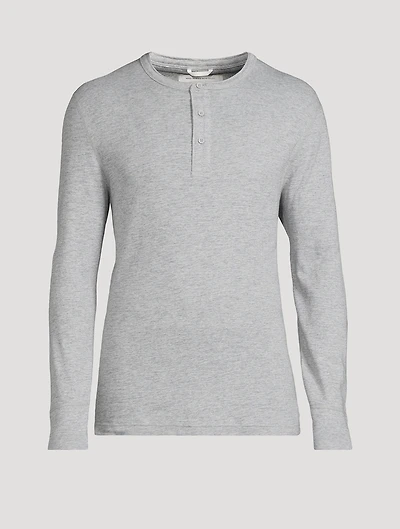 Cotton Slub Slim-Fit Henley