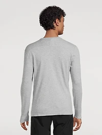 Cotton Slub Slim-Fit Henley